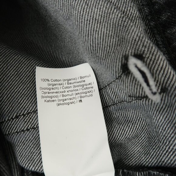 Ganni Black Straight Leg Jeans - Picture 12 of 12